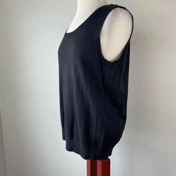 NWT Covington Two-Piece Button Down Top and Matching Sleeveless Sweater Size XL - Picture 9 of 12